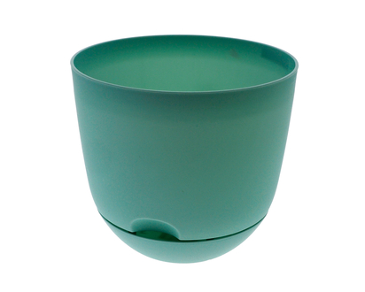 Round Self-Watering Planter - 20.3 X 17.8 (8"X7")