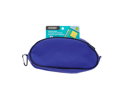 2 Compartment Canvas Pencil Case - 23.3 X 10.6 X 7.5 CM