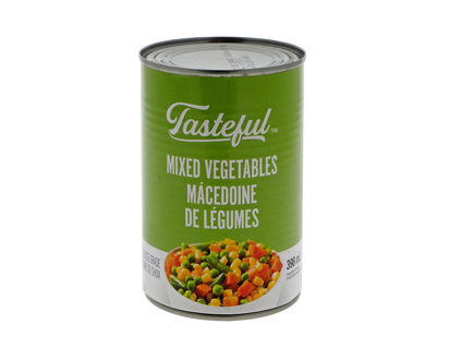 TASTEFUL 398ml Mixed Vegetables - 398ml
