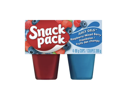 SNACK PACK 396g Juicy Gels - 4x99g/396g