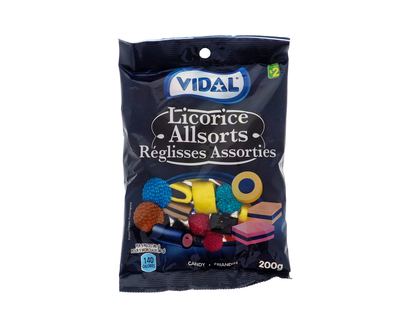 VIDAL 200g All Sorts Licorice - 200g