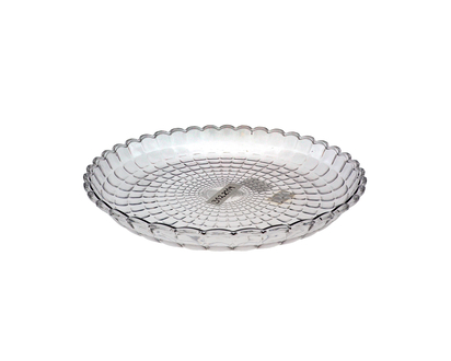 Round Embossed Plastic Platter - 38cmx38cmx5cm