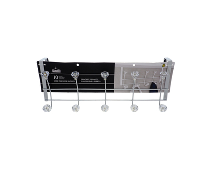10 Hooks Over-Door Rack - 485X195X12