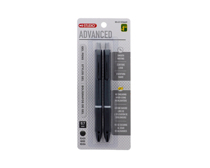 2 stylos gel rétractables - Pqt 2