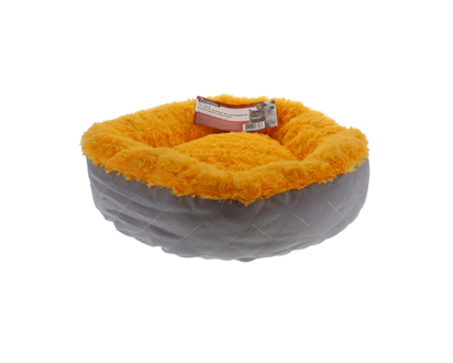 Ribbed Plush Pet Bed - 44x44x14 CM