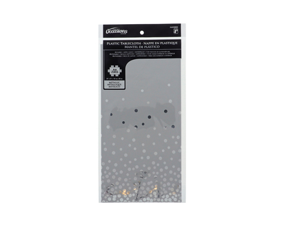 OCCASIONS Metallic Tablecloth - 21.2X28.3CM (54"X72")