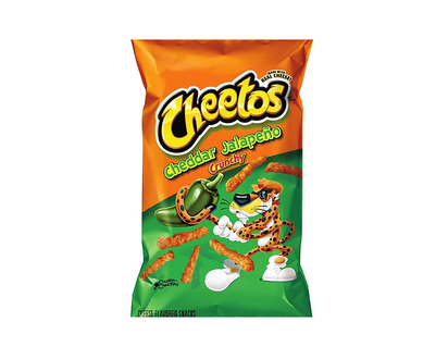 CHEETOS Cheddar Jalapeno Crunchy - 175g