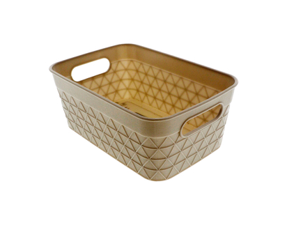 Small Rectangular Baskets - 3pk