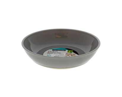 Extra Small Round Plastic Pet Bowl - 200ml/6.76oz