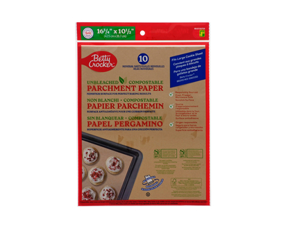 BETTY CROCKER Parchment Sheets - 10pk