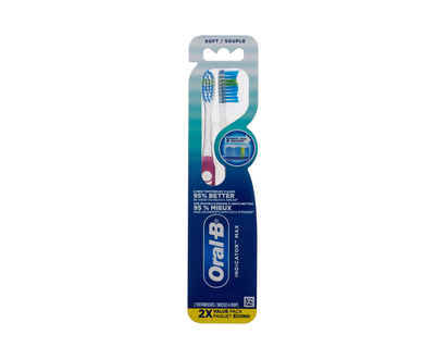 ORAL-B Indicator Max Toothbrush - 2 pcs