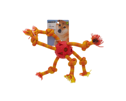 Dog Toy Ball With Rope
