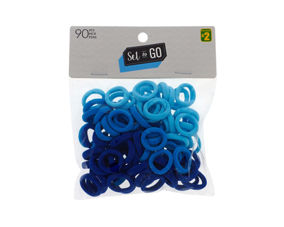 SET TO GO Girl Hair Elastics - 100pk