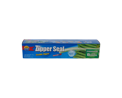 SEAL STORE 15ct Zipper Bags - 26.8X24.8X5cm
