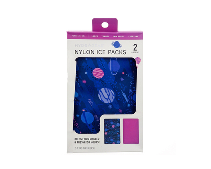 2pk Soft Nylon Ice Packs - 2pk,19cmx12cm