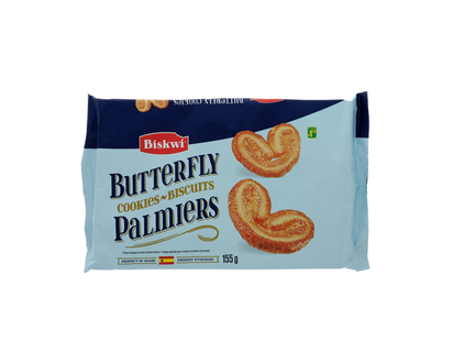 BISKWI 155g Butterfly Cookies - 155g