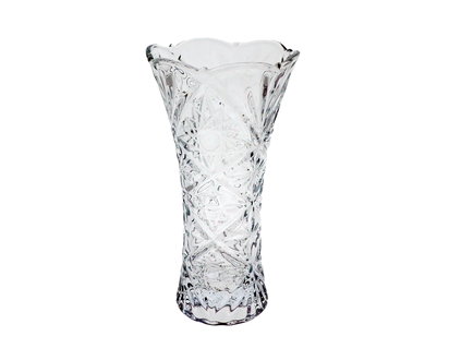 Crystal Cut Glass Vase - 5.11"x 9.05"/13cmx23cm