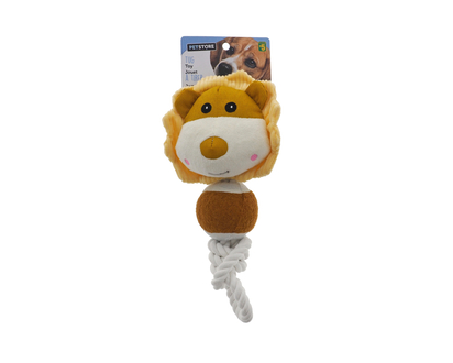 Animal Shape Dog Toy Rope Ball - 14.8cmx30.3cm,20.3cm