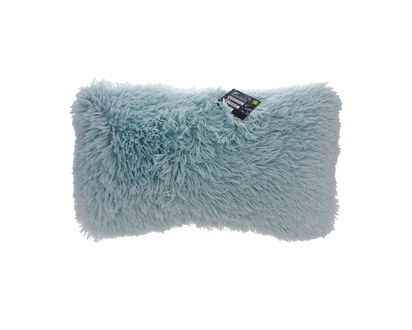 Long Pile Plush Lumbar Pillow - 29cmx50.7cm