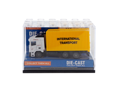 Camion de collection moulé sous pression - 15cmx7.5cmx10.3cm