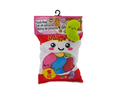 Toy Plush Bag Plush Food Characters - 5.5"x7.2''
