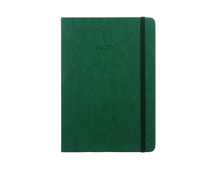 Hard Cover Leather Look Bound Notebook
