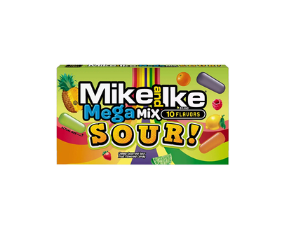 MIKE & IKE 120g Mega Mix Sour! Candy - 120g