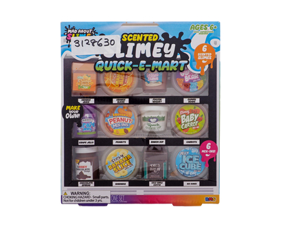 12pk Mixable Food Themed Scented Slime - 12pk