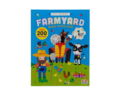 200 Stickers & Activity Book-English - 200 stickers