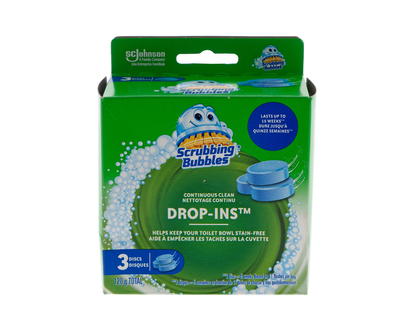 Scrubbing Bubbles 3count Drop Ins Bowl - 3 ct, 120g total