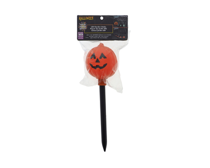 Halloween Pumpkin/Skull Light Stake - 34.5cm, 35.5cm