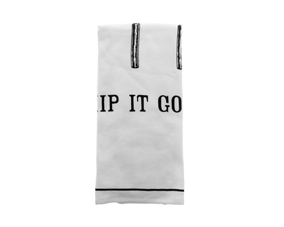 Terry Kitchen Towel Assorted Saying