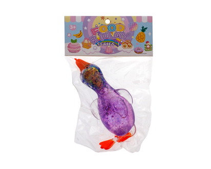 Squishy Stretchy Glitter Duck