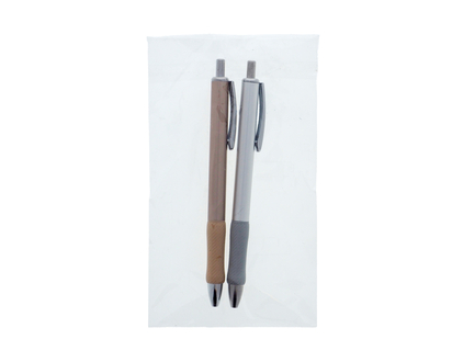 2pk Retractable Gel Ink Pens - 2pk