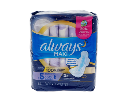 ALWAYS 14ct Maxi Pads - 14ct