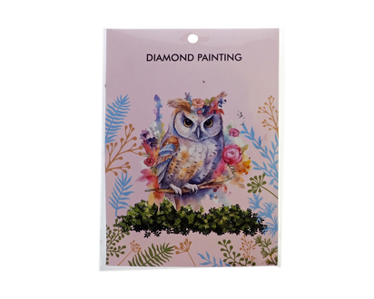 19x11.1cm Diamond Painting Animal Plaque - 19cmx11.1cm