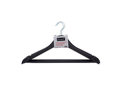 Pqt de 3 Cintres en plastique - 44.5cmx22.5cmx1.2cm
