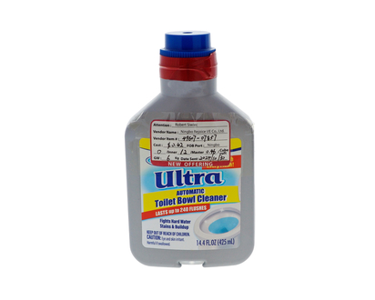 TERRIFIK 425ml Auto. Toilet Bowl Cleaner - 14.4oz / 425ml