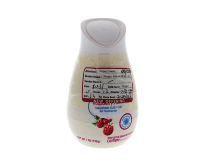 7oz Gel Air Freshener - Raspberry - 7oz / 198g