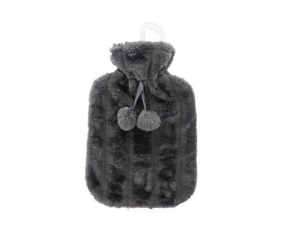 LORI 2L Hot Water Bottle Furry Cover - 34cmx22cmx3cm