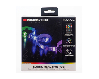 MONSTER 6.5 Ft Self Adhesive Led Strip - 6.5ft