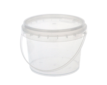 2/3pcs Plastic Mini Storage Buckets - 300ml/500ml