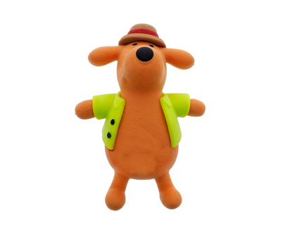 Squishy Dog Removable Clothes