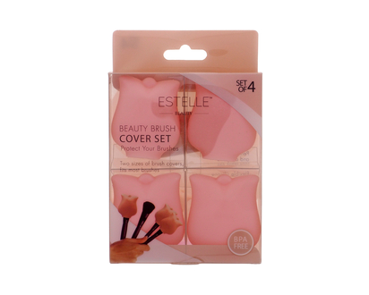 LORI 4pk Silicone Beauty Brush Cover - 2" wide