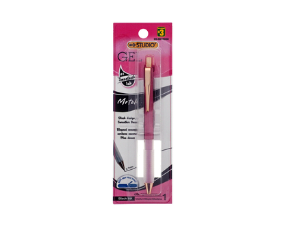 Retractable Gel Pen Soft Touch Grip - 0.7mm
