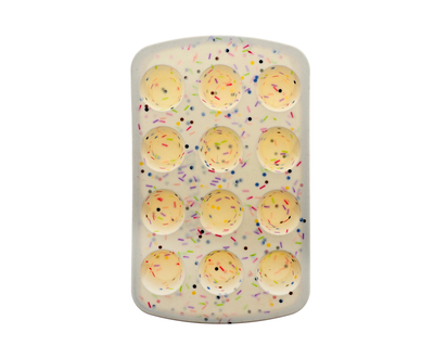 RAMA DESIGN 12 Cavity Mini Muffin Pan - 10.75" x 6.6"