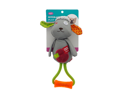 Stuffed Animal Dog Toy Tpr Handle