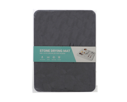 RAMA DESIGN Quick Dry Stone Sink Mat - 40 X 30 X 0.8 cm