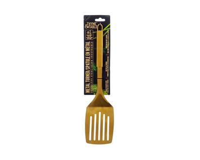 Spatule trouée en acier inoxdable