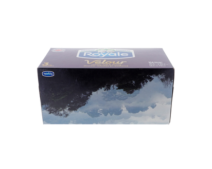 ROYALE Velour 154ct 3-ply Facial Tissue - 154ct, 3-ply